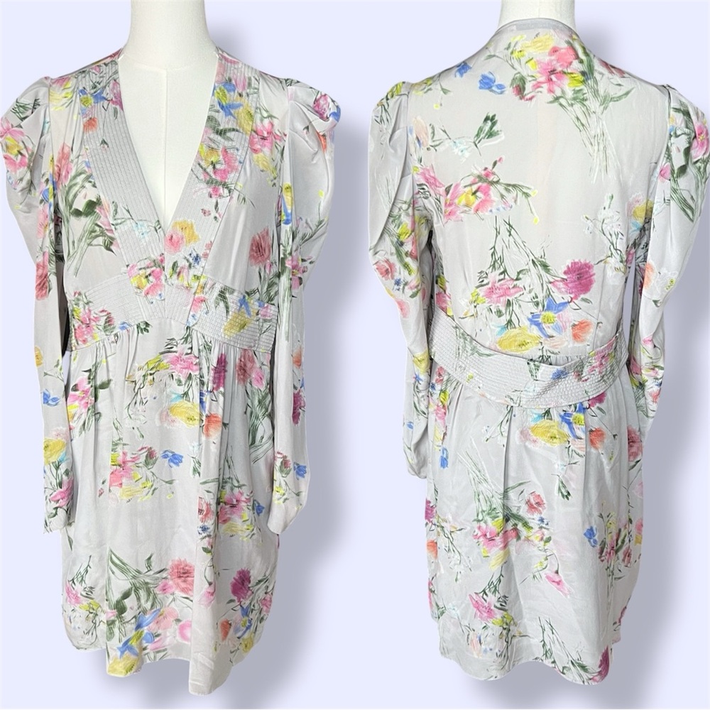 DOROTHEE SCHUMACHER Romance 100% Silk Mini Dress